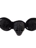 beaded skull bracelet