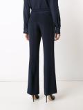 long flared trousers