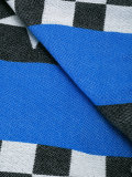 tasseled pattern scarf