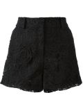 guipure lace shorts