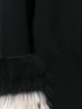 fur trim cardigan 