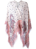 printed cape 