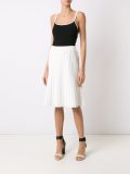 knitted midi skirt