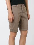 folded hem chino shorts