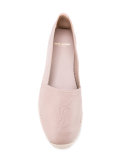 logo embossed espadrilles
