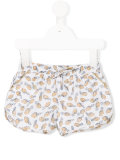 pineapple print shorts 