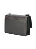 snakeskin effect crossbody bag