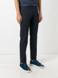 cropped tapered trousers