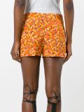 floral print shorts