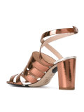 strappy block heel sandals 