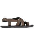 crossover sandals