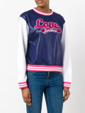 logo patch sweatshirt