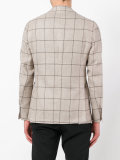 checked blazer