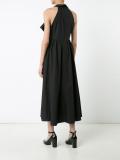 ruffled maxi dress