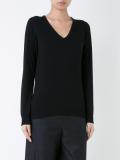 'City' v-neck jumper