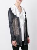 metallic detail cardigan 