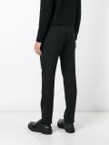 lace-up detail trousers