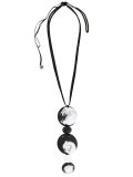 disk pendant necklace