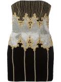 sleeveless baroque dress