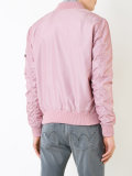 arm pocket bomber jacket
