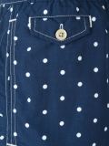 polka dot swim shorts
