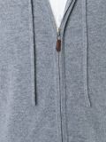 hooded zip sweater
