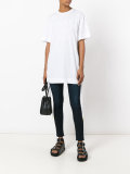 embossed logo T-shirt 
