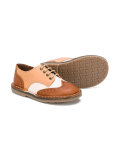 brogued derby shoes