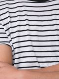 striped T-shirt