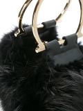 fur shoulder bag