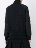 quilted bomber jacket