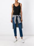 scoop neck tank top