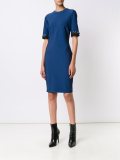 cuff hoop detail dress
