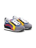 panelled sneakers