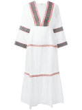 embroidered kaftan dress