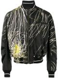 embroidered bomber jacket
