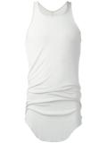 curved hem tank top