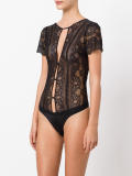 open back lace body