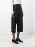tapered cropped trousers