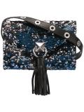 sequin embellished bumbag