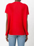 accordion knit top