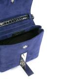 braided top handle shoulder bag