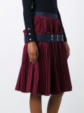 plissé pleated skirt