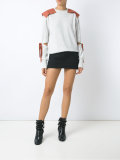 panel sweatshirt