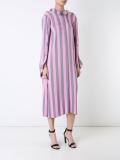 striped shirt dress