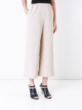 creased cropped trousers