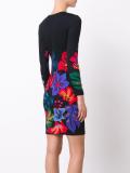 floral print knit dress