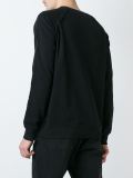 raw seam sweatshirt