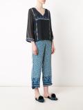sheer beaded blouse