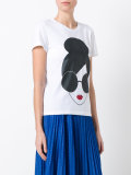face print T-shirt 